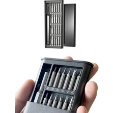 Normadia Çelik Hassas Mekanik Kutulu Tornavida Seti, 25 Parça, Saatçi Tornavidası