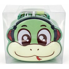 Nasyonel Toys Kulaklıklı Dinozor Figürlü Kumbara – Çocuklar Için Eğlenceli Para Biriktirme Kumbarası