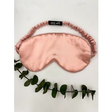 ICON SILK 'Sleep & Glow' %100 Saf Ipek Uyku Maskesi Göz Bandı (Rose Shadow)