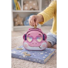 Nasyonel Toys Kalpli Gözlüklü Kulaklıklı Kumbara – Çocuklar Için Sevimli Para Biriktirme Kumbarası