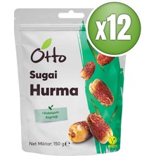 Otto Dried Fruits Vegan Sugai Hurma 12 x 150 gr