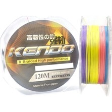 Normadia Multicolor 8 Örgü Olta Misinası 120MT 0.18 Mm, Dayanıklı ve Yüksek Performans