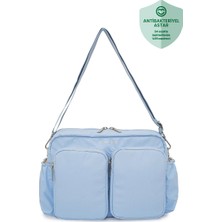 Carry Bliss Mavi Duopack Çok Gözlü Anne Bebek Çantası