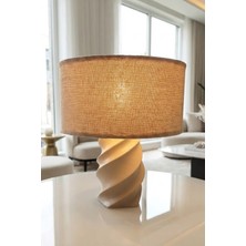 Luxora Kumaş Başlıklı Abajur