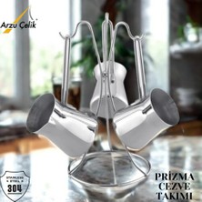 Arzu Çelik Prizma Cezve Takımı