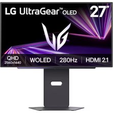 Lg Ultragear™ OLED Gx7 26.5" 27GX700A-B 280Hz 0.03MS(GTG) Qhd OLED Pivot Vesa Displayhdr True Black 500 Gaming Monitör