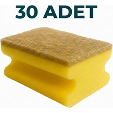 Everklean 30 Adet Lifli Sisal Oluklu Bulaşık Süngeri Özel Dokulu Doğal Dayanıklı Pinterest Mutfak Temizlik Süngeri