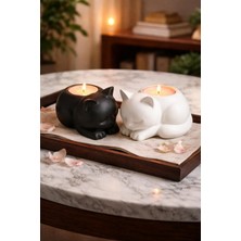 Dolce Beach Deniz Kabuğu Tealight Mumluk ( 2 Li Set )