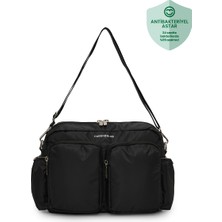 Carry Bliss Siyah Duopack Çok Gözlü Anne Bebek Çantası