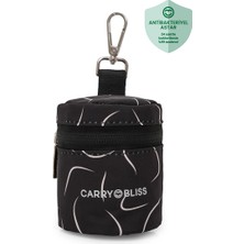 Carry Bliss Siyah Dalga Pacipal Emzik Saklama Çantası Antibakteriyel Astar ile Hijyenik Taşıma