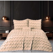 D'niss Home Athena 4 Parça Çift Kişilik Pike Takımı