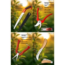 Normadia Çeşitli Bahçe Budama ve Aşı Çakıları Seti - Çok Amaçlı Bahçe Aracı