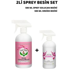 Yeşil Vadi Çiçek Besini ve Orkide Besinli Sprey Besin Seti