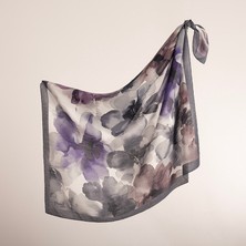 Piramit Coolness Viscon Eşarp | Sulu Boya