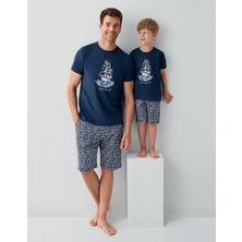 RolyPoly Anne Kız & Baba Oğul T-Shirt Şort - Ürünler Ayrı Ayrı Satılır, Kombin Için Ayrı Ayrı Sırayla Sepete EKLENMELIDIR-%100 Pamuk
