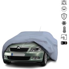 ULTRASHOP Skoda Octavia 2 Sedan (2004–2013) Su Geçirmez Araba Brandası Dış Mekan Oto Brandası