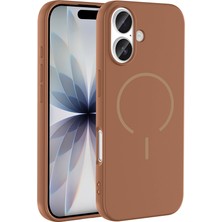 Roketcim iPhone 17 Kılıf M-Safe Şarj Özellikli Meta Kapak