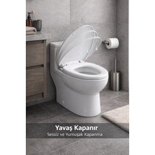 Visam Leylak Yavaş Kapanan Klozet Kapagı