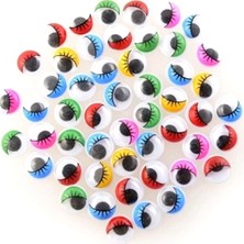 Vagon Oynar Göz Renkli 10MM 120LI Poşette - 2 Adet