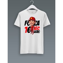 FNBX Forza Leclerc Kırmızı T-Shirt
