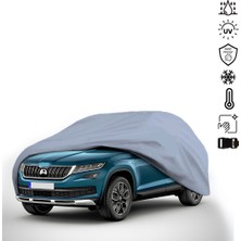 ULTRASHOP Skoda Kodiaq (2016–2023) Su Geçirmez Araba Brandası Dış Mekan Oto Brandası (5 Koltuk)