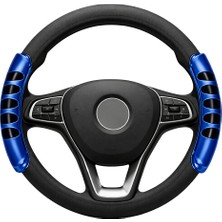 Mega Oto Market 38 cm Universal Direksiyon Kılıfı Siyah Kırmızı – Kaymaz, Terletmez, Dayanıklı Tasarım