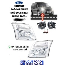 Ayfar Ford Connect Ön Far Sağ-Sol ve Sağ-Sol Sis Fartakımı 2001--İKILI Set