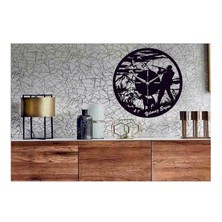 Hediyelikevi Avcı Temalı Ahşap Duvar Saati