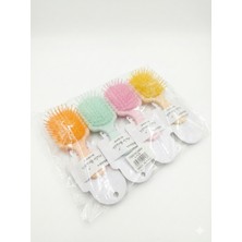 4'lü Renkli Saç Fırçası Seti