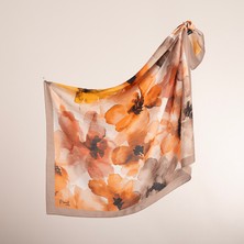 Piramit Coolness Viscon Eşarp | Sulu Boya