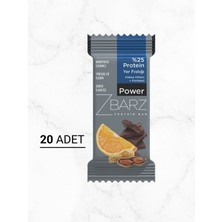 Zbarz Yüksek Protein Bar Yer Fıstığı & Portakal Kakao | 20 Adet