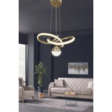 G-Light Kardelen Toplu Modern LED Sarkıt Avize – Salon & Oturma Odası – 3 Renk – Ayarlanabilir Kablo