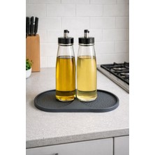 Silikon Yağdanlık Altlığı – Kaydırmaz & Damlatmaz Tezgah Koruyucu (2 Gözlü)