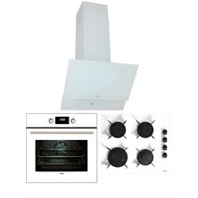 Teka Chef 6 Premium Ankastre Beyaz Set (Atv 60 - Gbe 64002 - HAK627)