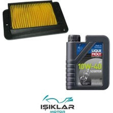 GİVİS Pugeout Tweet 125 Liqui Moly Yağ ve Hava Filtre Bakım Seti BS0038