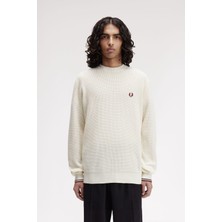 Fred Perry K6507 Waffle Stitch Jumper Erkek Kazak