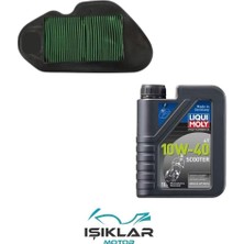 GİVİS Hero Dash 125 Liqui Moly Yağ ve Hava Filtre Bakım Seti BS0013