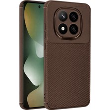 Madam Case Xiaomi Redmi Note 15 Pro 5g Kılıf Texture Karbon Tasarım Kılıf