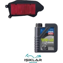 GİVİS Honda Spacy 110 Liqui Moly Yağ ve Hava Filtre Bakım Seti BS0001