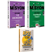 Yargı Yayınevi 2026 Polis Misyon Koruma Sınavlarına Hazırlık 10 Deneme-Yaprak Test