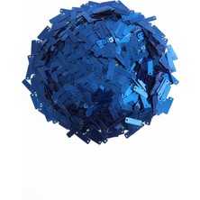 Boncukcu Abla 14X4 mm Dikdörtgen Plastik Oya Pulu - Hafif ve Parlak Dantel Malzemesi (25 Gr)