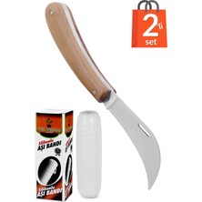 Normadia Ceviz Aşı Bıçağı 19 cm + Aşı Bandı 2'li Paket, Pratik ve Güvenli Kullanım