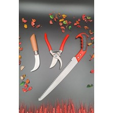 Normadia Bağ Budama Makası, Aşı Çakısı ve 3'lü Set, Bahçe Bakımı Için Ideal