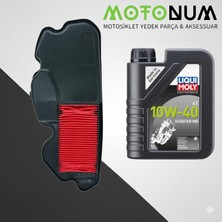 Motonum Honda Spacy Alpha  Bakım Seti-Liqui MOLY-LM0036