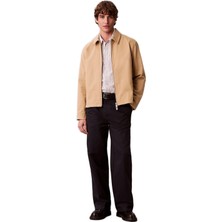 Calvin Klein LV04LE419G Ls Cotton Dobby Blouson Erkek Ceket