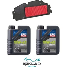 GİVİS Sym Z Plus 250 Liqui Moly Yağ ve Hava Filtre Bakım Seti BS0027