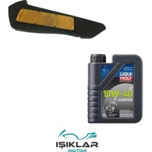 GİVİS Yamaha X-Max 300 Liqui Moly Yağ ve Hava Filtre Bakım Seti BS0031