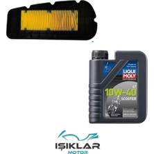 GİVİS Sym Joyride 300 Liqui Moly Yağ ve Hava Filtre Bakım Seti BS0041