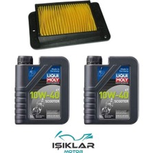 GİVİS Sym Jet 14 200 Liqui Moly Yağ ve Hava Filtre Bakım Seti BS0039