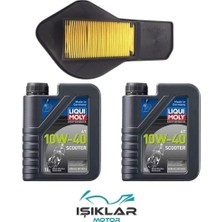 GİVİS Yamaha Cygnus Rs Liqui Moly Yağ ve Hava Filtre Bakım Seti BS0032